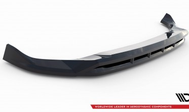 Нижня тюнінг накладка на передній бампер BMW X7 G07 M-Pack рестайл фото