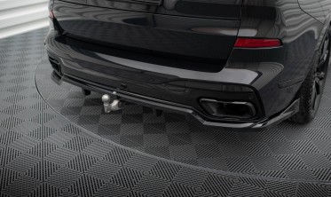 Тюнинговый диффузор на задний бампер BMW X7 G07 M-Pack рестайл фото