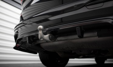 Тюнинговый диффузор на задний бампер BMW X7 G07 M-Pack рестайл фото