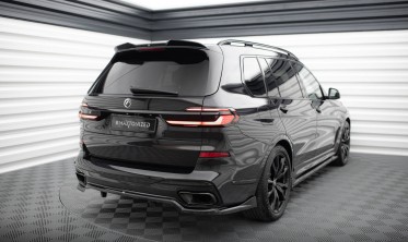 Тюнинговый диффузор на задний бампер BMW X7 G07 M-Pack рестайл фото