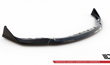 Нижняя тюнинг накладка на передний бампер BMW M4 G82 / M3 G80 CSL Look вер. 4 фото