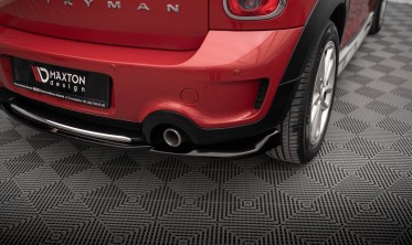 Тюнинговый диффузор (накладка) заднего бампера Mini Cooper Countryman R60 послерестайл фото