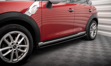 Тюнінгові накладки на бокові пороги Mini Cooper Countryman R60 післярестайл фото