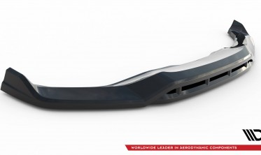 Нижняя тюнинг накладка переднего бампера BMW X5 F15 M-Pack вар. 3 фото