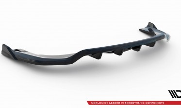 Тюнинг диффузор (накладка) заднего бампера BMW X5 F15 M-Pack фото