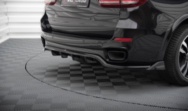 Тюнинг диффузор (накладка) заднего бампера BMW X5 F15 M-Pack фото
