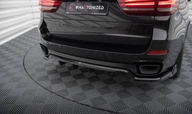Тюнинг диффузор (накладка) заднего бампера BMW X5 F15 M-Pack фото