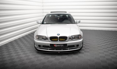 Нижняя тюнинг накладка на передний бампер BMW 3 E46 Coupe 1998-2003 вар. 2 фото