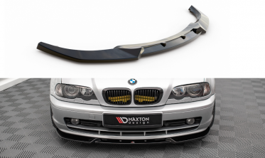 Тюнинговый диффузор переднего бампера BMW 3 E46 дорестайл Coupe вар. 3 фото