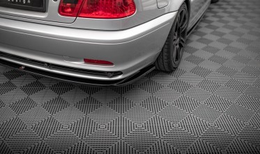 Тюнінговий дифузор (накладка) на задній бампер BMW 3 E46 Coupe фото
