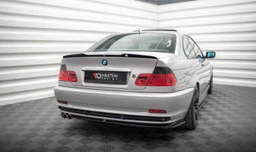 Тюнінговий кап спойлер на кришку багажника BMW 3 E46 Coupe вар. 2 фото