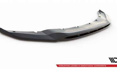 Тюнінгова юбка (накладка) на передній бампер BMW X5 F15 M-Pack вар. 2 фото