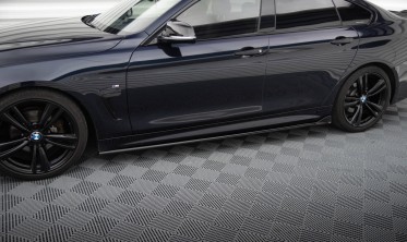 Тюнінгові накладки на бокові пороги BMW 4 Gran Coupe F36 версія M-Pack фото