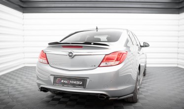 Тюнинговая накладка на спойлер багажника Opel Insignia Mk1 OPC-Line фото
