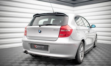 Тюнінговий дифузор заднього бампера BMW 1 E81 рестайлінг фото