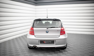 Тюнинговый кап спойлер (накладка крышки багажника) BMW 1 E81 рестайл вар. 2 фото