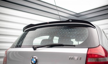 Тюнинговый кап спойлер (накладка крышки багажника) BMW 1 E81 рестайл вар. 2 фото