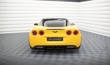 Бокові тюнінг накладки на задній бампер Chevrolet Corvette C6 фото