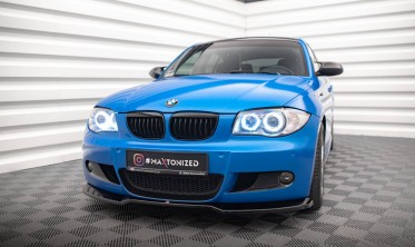Тюнинговая накладка на передний бампер BMW 1 E87 рестайл M-Pack вар. 1 фото