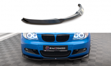 Тюнінгова накладка на передній бампер BMW 1 E87 рестайл M-Pack вар. 1 фото