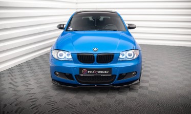 Тюнинговая накладка на передний бампер BMW 1 E87 рестайл M-Pack вар. 1 фото