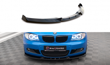 Нижняя накладка на передний бампер M-Pack BMW 1 E87 рестайл вар. 2 фото