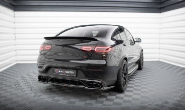 Тюнінговий дифузор на задній бампер Mercedes GLC Coupe C253 версія AMG 63 фото