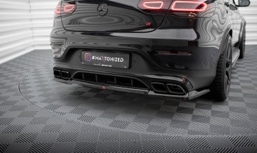 Тюнінговий дифузор на задній бампер Mercedes GLC Coupe C253 версія AMG 63 фото