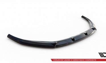 Тюнинговая накладка (диффузор) на передний бампер Opel Corsa F Mk6 вар. 1 фото