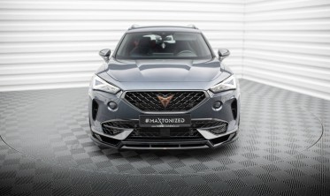 Нижня тюнінг накладка на передній бампер Cupra Formentor Mk1 вар. 4 фото