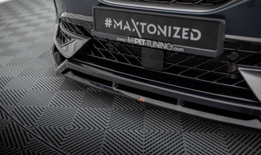 Нижня тюнінг накладка на передній бампер Cupra Formentor Mk1 вар. 4 фото