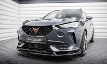 Нижня тюнінг накладка на передній бампер Cupra Formentor Mk1 вар. 4 фото