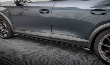 Нижние тюнинг накладки на боковые пороги Cupra Formentor Mk1 вар. 2 фото