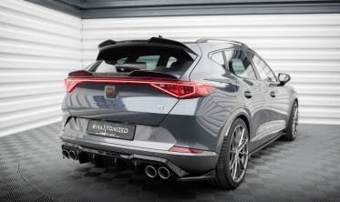 Накладка заднего бампера Cupra Formentor Mk1 с муляжами выхлопных труб фото