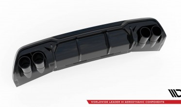 Накладка заднего бампера Cupra Formentor Mk1 с муляжами выхлопных труб фото