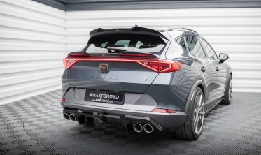 Накладка заднего бампера Cupra Formentor Mk1 с муляжами выхлопных труб фото