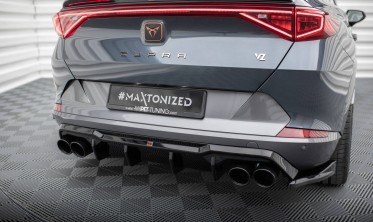 Тюнинговый диффузор заднего бампера Cupra Formentor VZ Mk1 вар. 3 фото