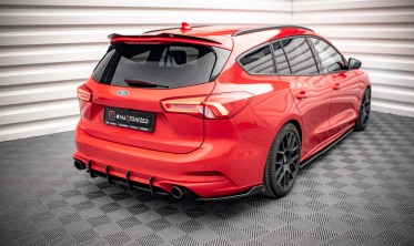 Комплект боковых накладок на задний бампер Ford Focus Mk4 Estate ST-Line вар. 6 фото
