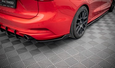 Комплект боковых накладок на задний бампер Ford Focus Mk4 Estate ST-Line вар. 6 фото