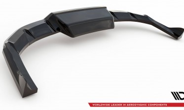 Тюнинговый диффузор на задний бампер BMW iX i20 версия M-Pack фото