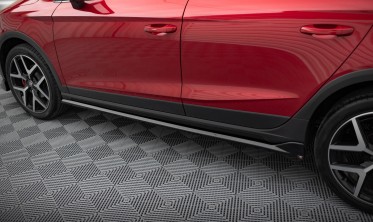 Нижние тюнинг накладки (диффузоры) на пороги Seat Arona FR Mk1 фото