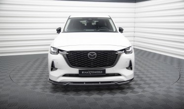 Тюнинговая накладка (диффузор) на передний бампер Mazda CX-60 Mk1 вар. 1 фото