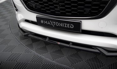 Тюнинговая накладка (диффузор) на передний бампер Mazda CX-60 Mk1 вар. 1 фото