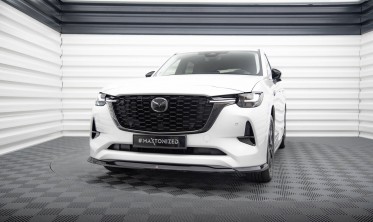 Нижняя тюнинг накладка переднего бампера Mazda CX-60 Mk1 вар. 2 фото