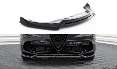 Тюнінгова накладка на передній бампер Alfa Romeo Stelvio Quadrifoglio Mk1 фото