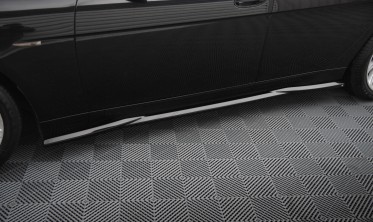 Тюнинговые листвы (накладки) на боковые пороги BMW 7 E65 дорестайл фото