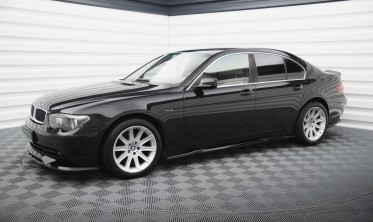 Тюнинговые листвы (накладки) на боковые пороги BMW 7 E65 дорестайл фото