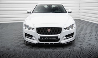 Нижняя тюнинг накладка переднего бампера Jaguar XE X760 R-Sport вар. 2 фото
