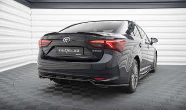 Тюнинговый диффузор (накладка) на задний бампер Toyota Avensis Mk3 рест. Sedan  фото