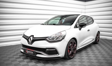 Нижняя накладка на передний бампер Street Pro Renault Clio Mk4 RS фото